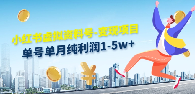 1717861923554595.jpg 虚拟资料号变现项目,单月单号纯利润1W实操玩法分享