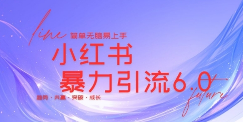 最新小红书暴力引流私域玩法,日引200+兼职粉,简单无脑操作